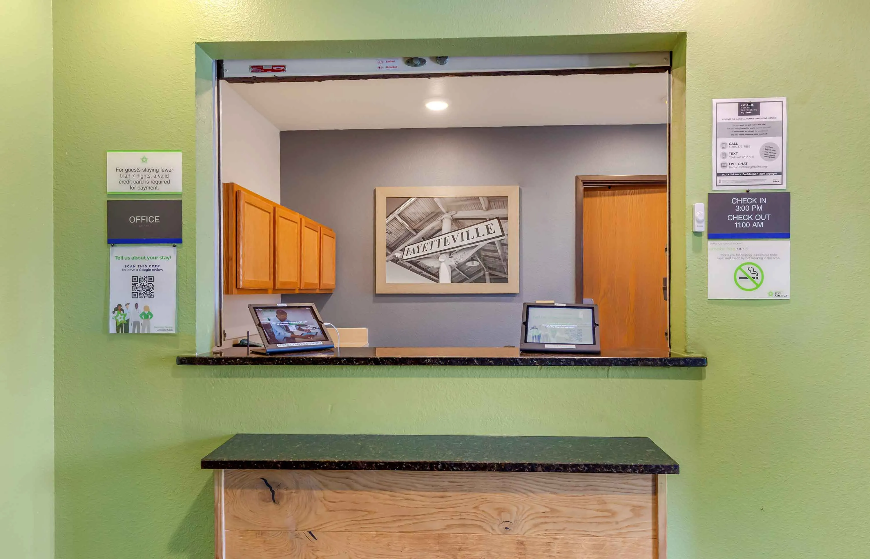 Lobby and Guest Check-in