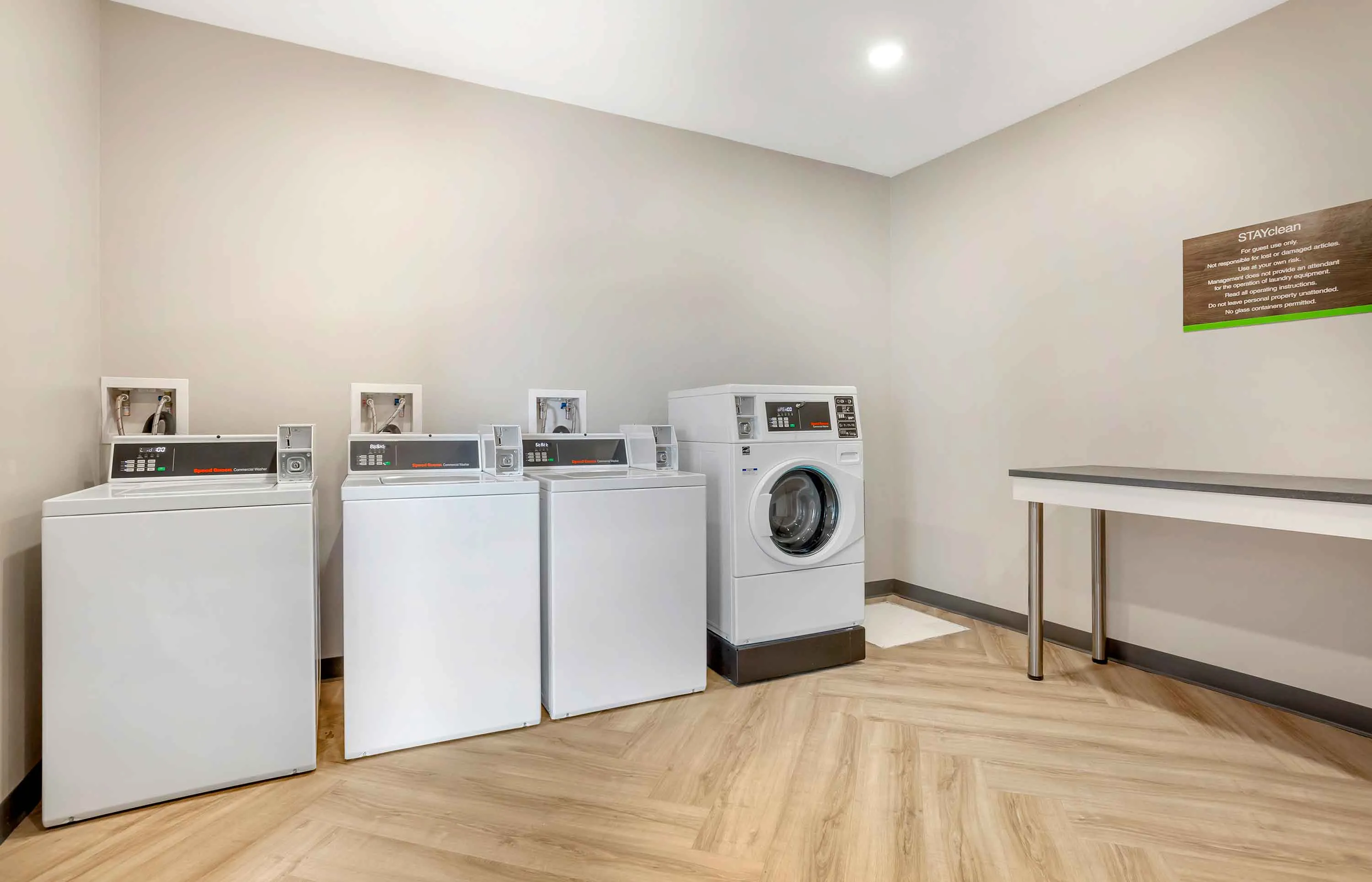 On-Premise Guest Laundry