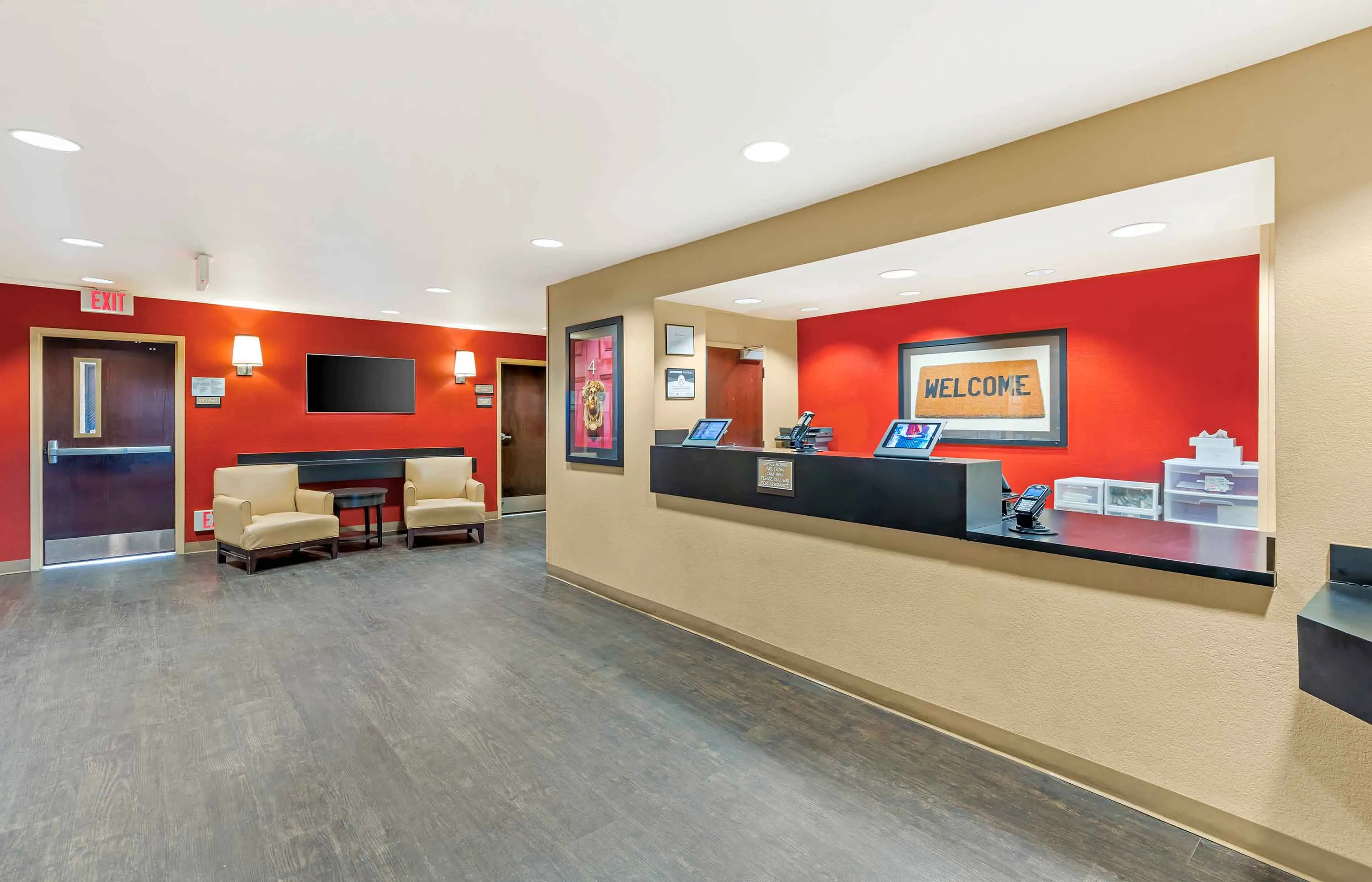 Lobby and Guest Check-in
