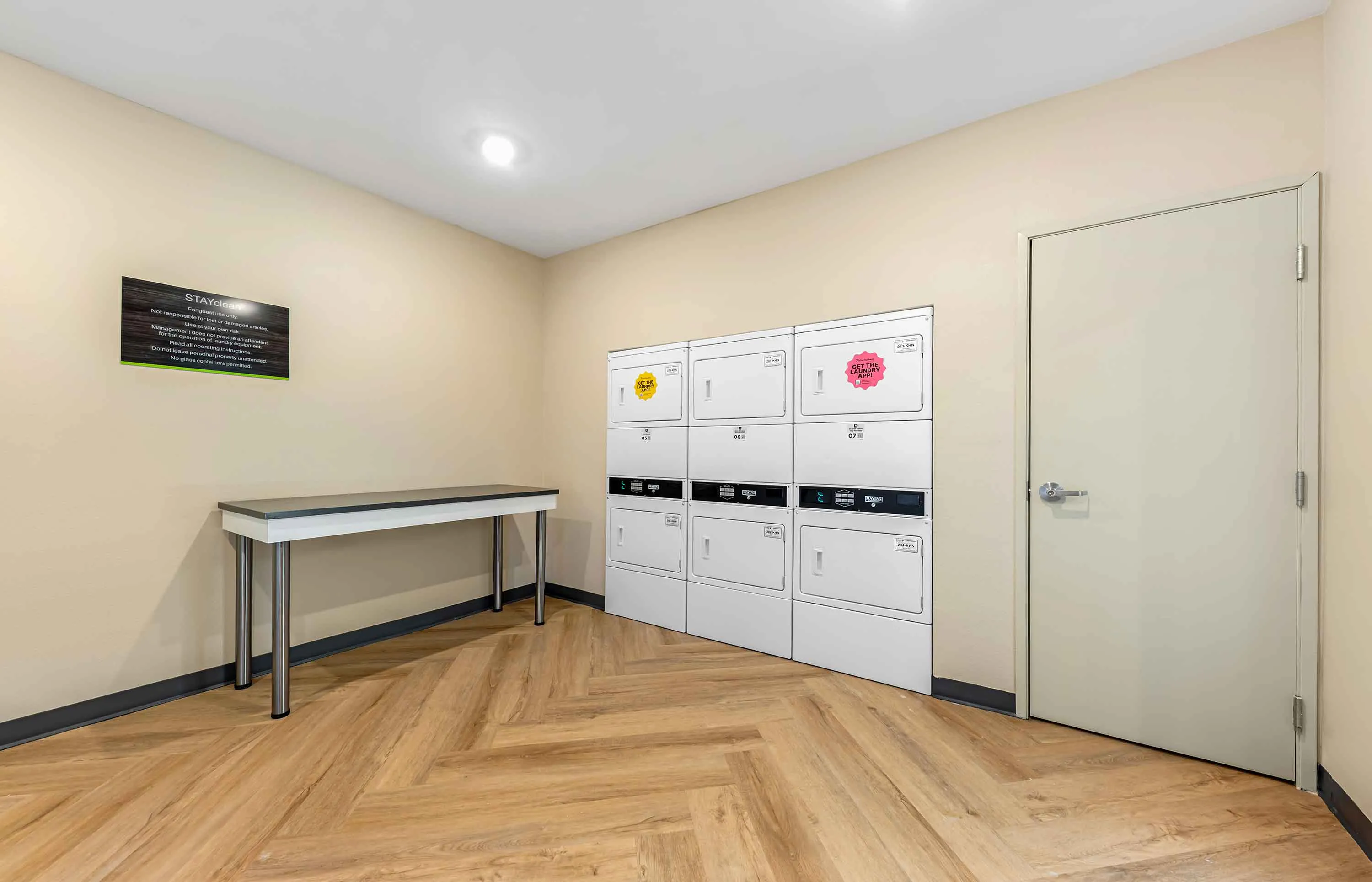 On-Premise Guest Laundry